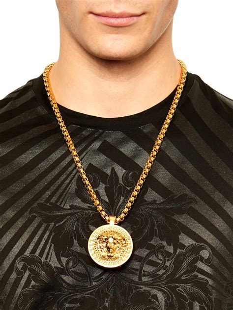 fake versace necklace mens|versace gold ring for men.